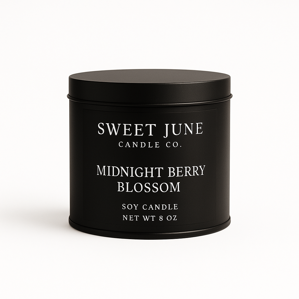 Midnight Berry Blossom Candle